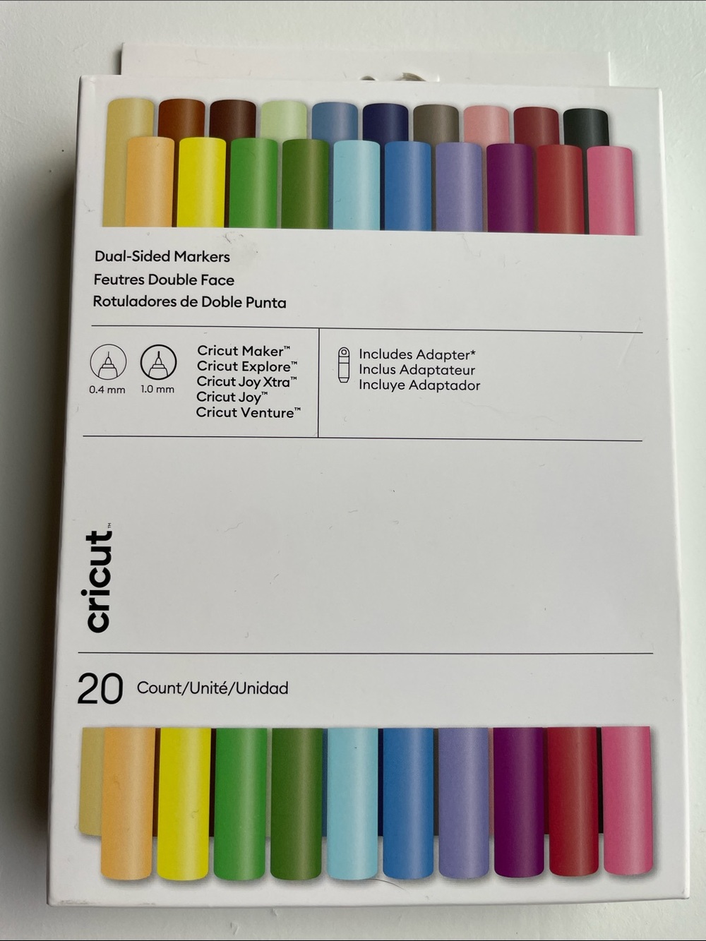 Cricut Dual-Sided Marker Set — Assorted Bright Colors
